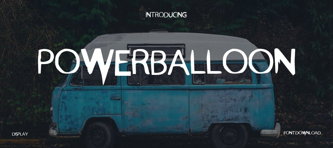 PowerBalloon Font