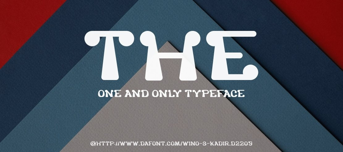 The One and Only Font Family