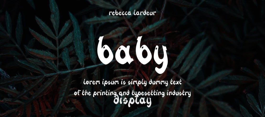 Baby Font