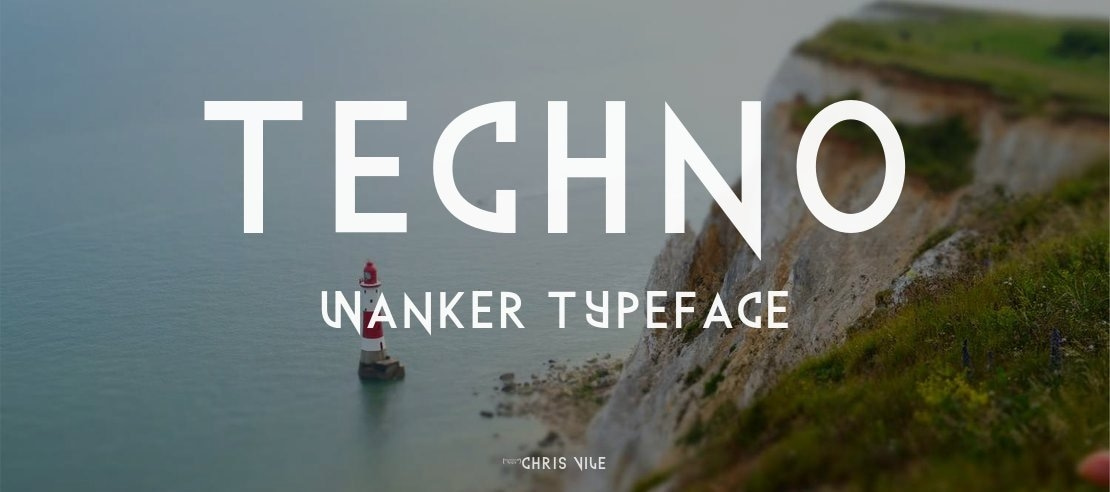 Techno Wanker Font