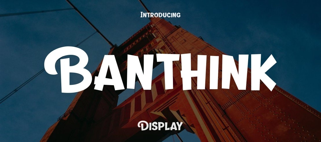 Banthink Font