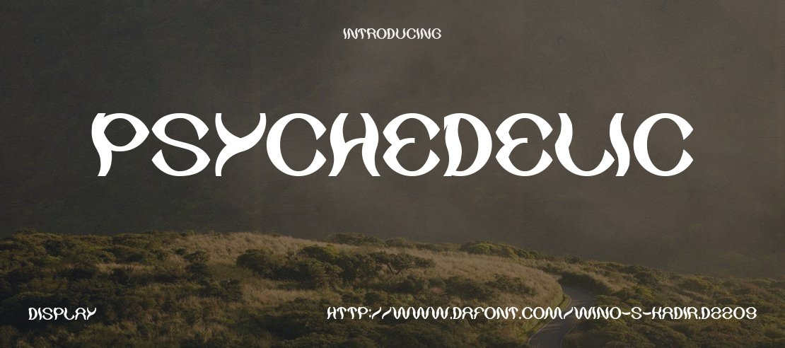 Psychedelic Font Family