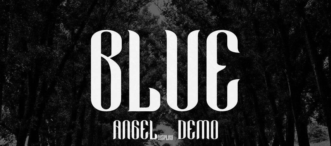 Blue Angel - Demo Font