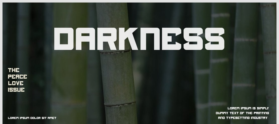 Darkness Font