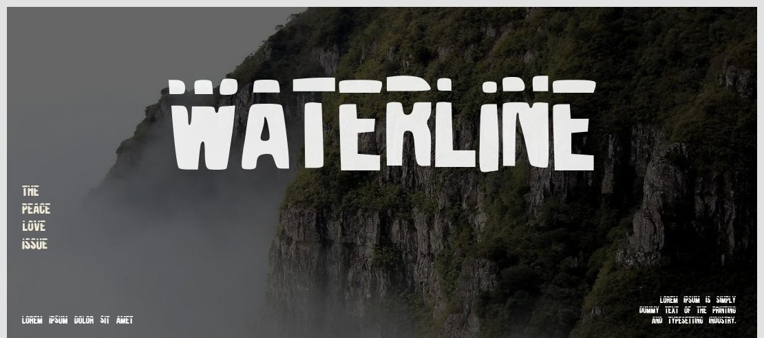 Waterline Font