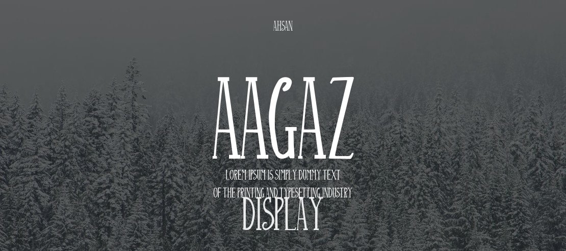 Aagaz Font