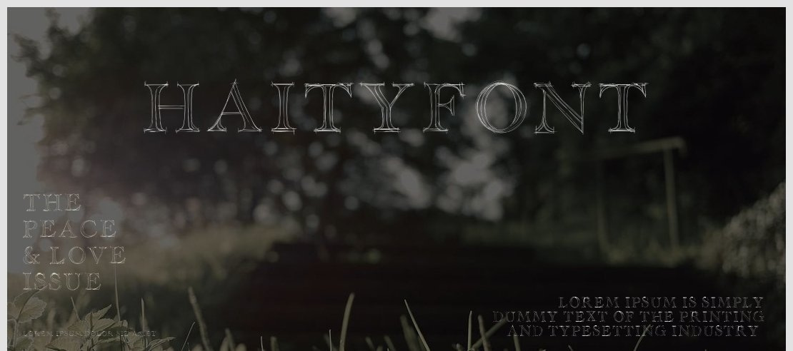 Haityfont Font