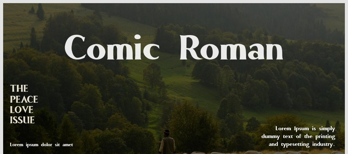 Comic Roman Font