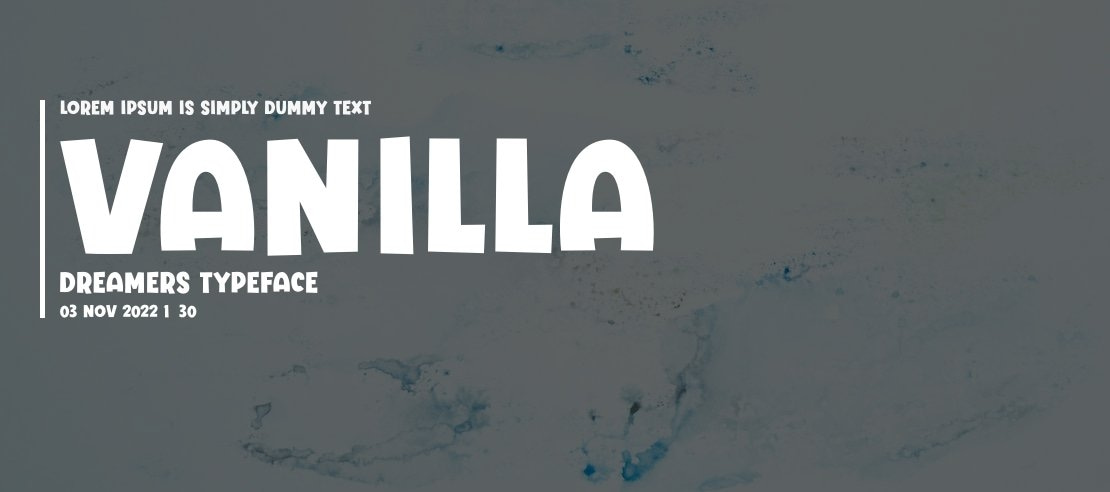 Vanilla Dreamers Font