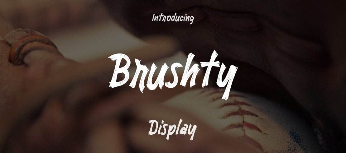 Brushty Font