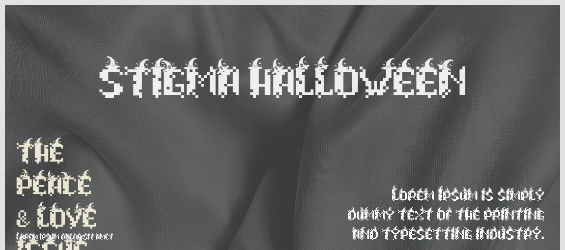 STIGMA HALLOWEEN Font Family