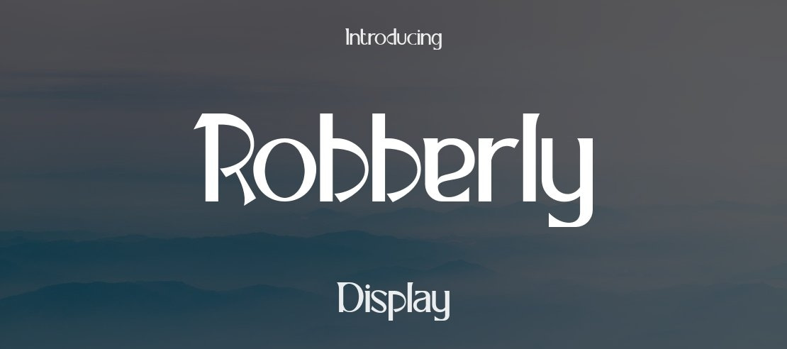 Robberly Font