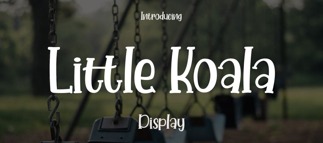 Little Koala Font