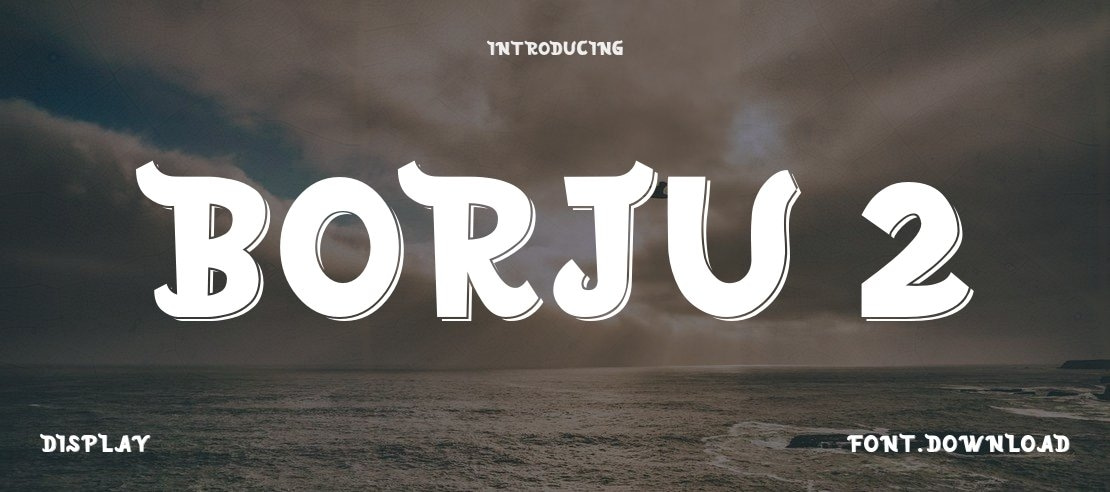 Borju 2 Font Family