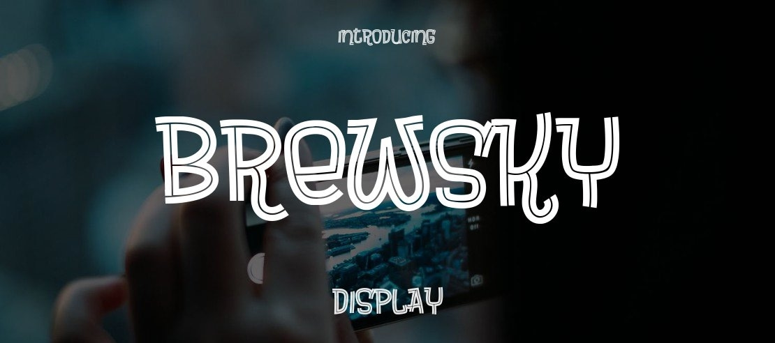 Brewsky Font