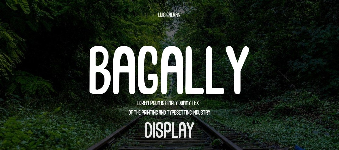 Bagally Font