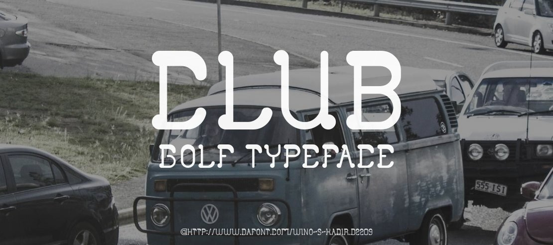 Club Golf Font Family