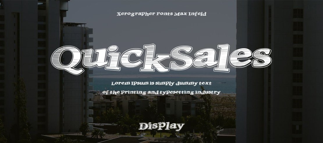 QuickSales Font