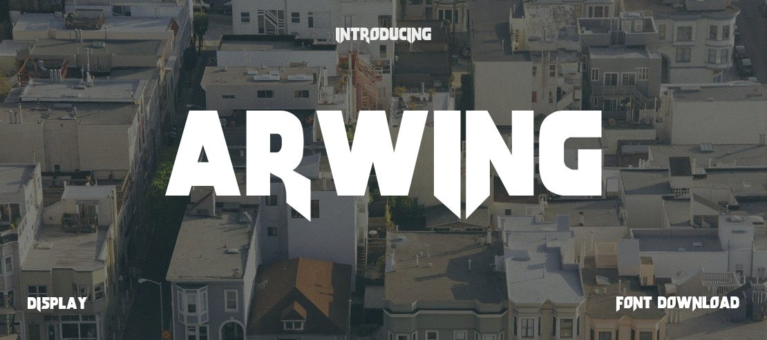 Arwing Font