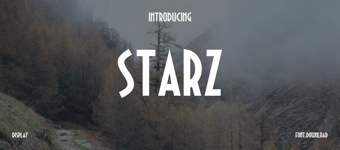 Starz 1994 Font Family