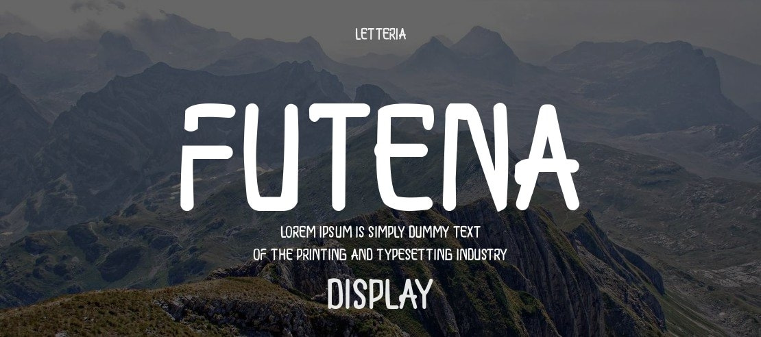 FUTENA Font