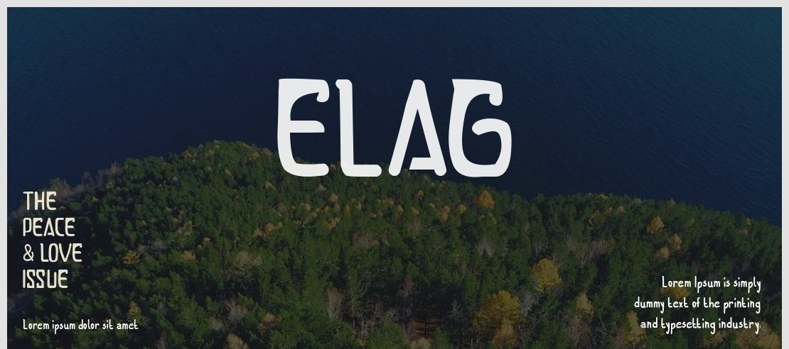 ELAG Font