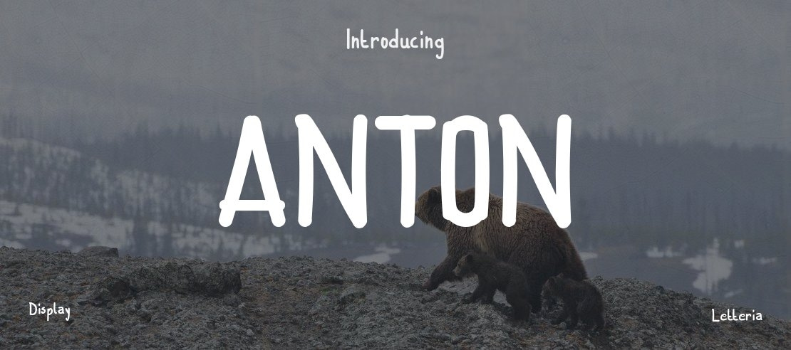ANTON Font