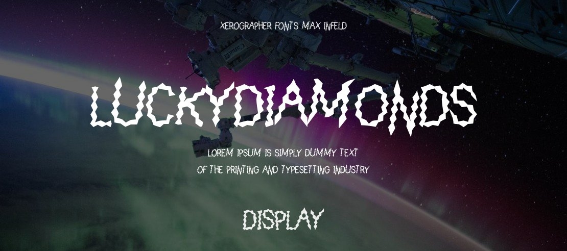 LuckyDiamonds Font