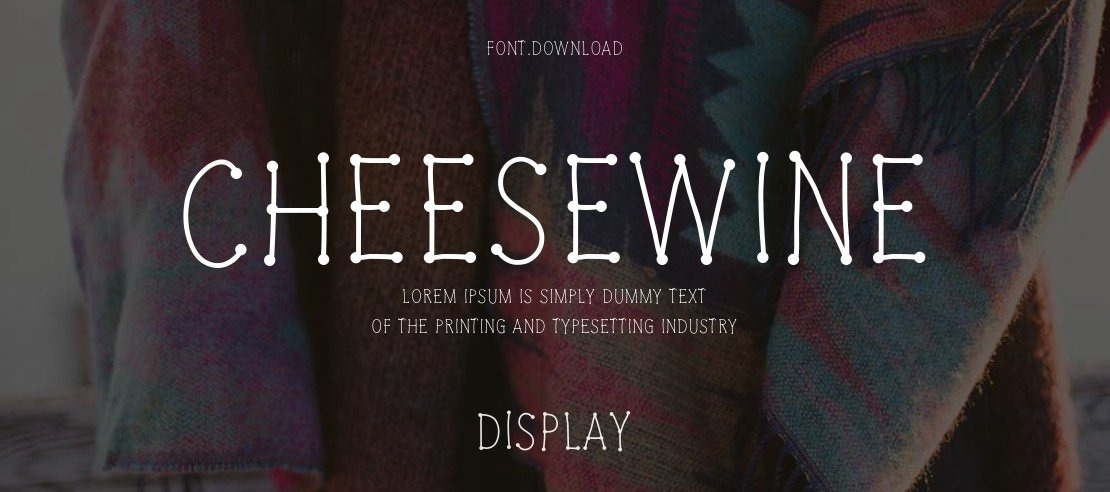 CheeseWine Font