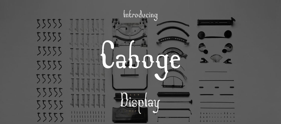 Caboge Font