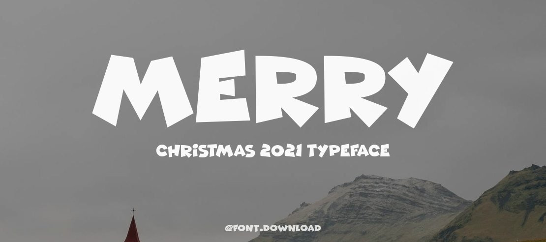 Merry Christmas 2021 Font Family