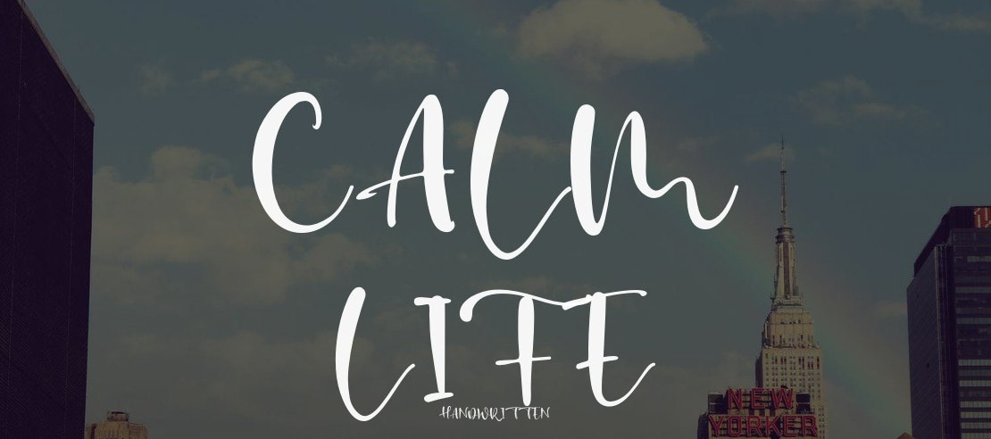 Calm Life Font