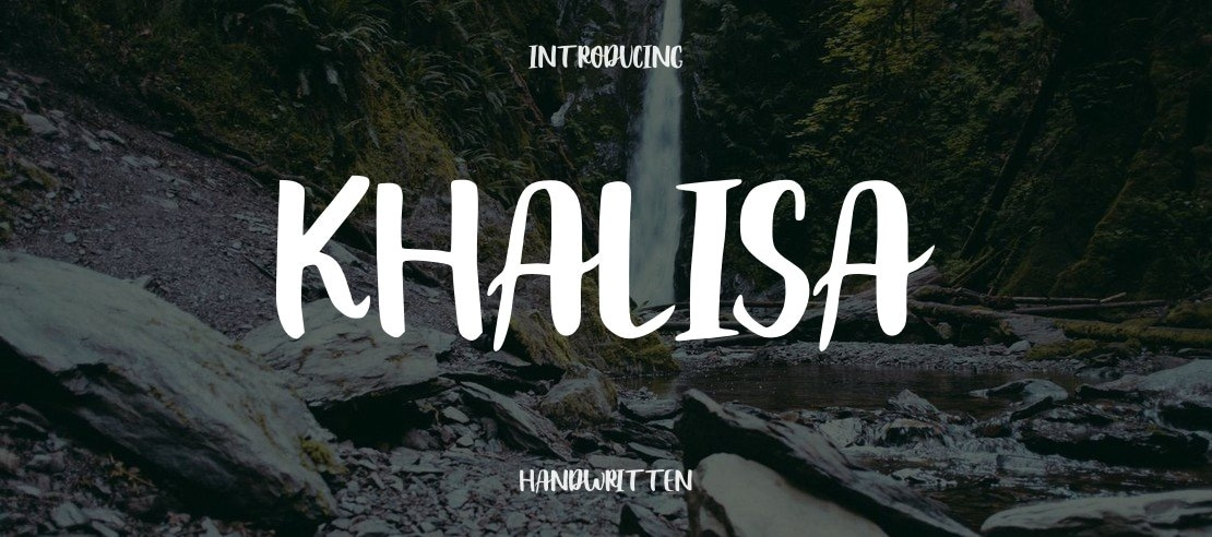 khalisa Font