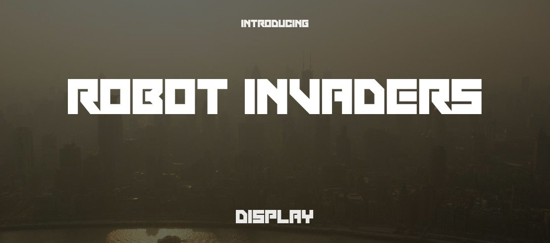 Robot Invaders Font Family