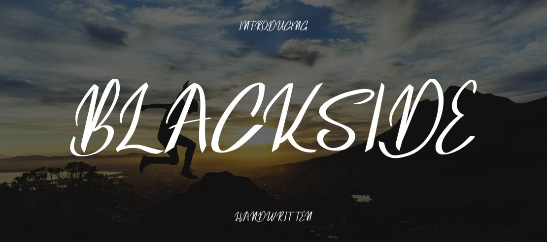 Blackside Font