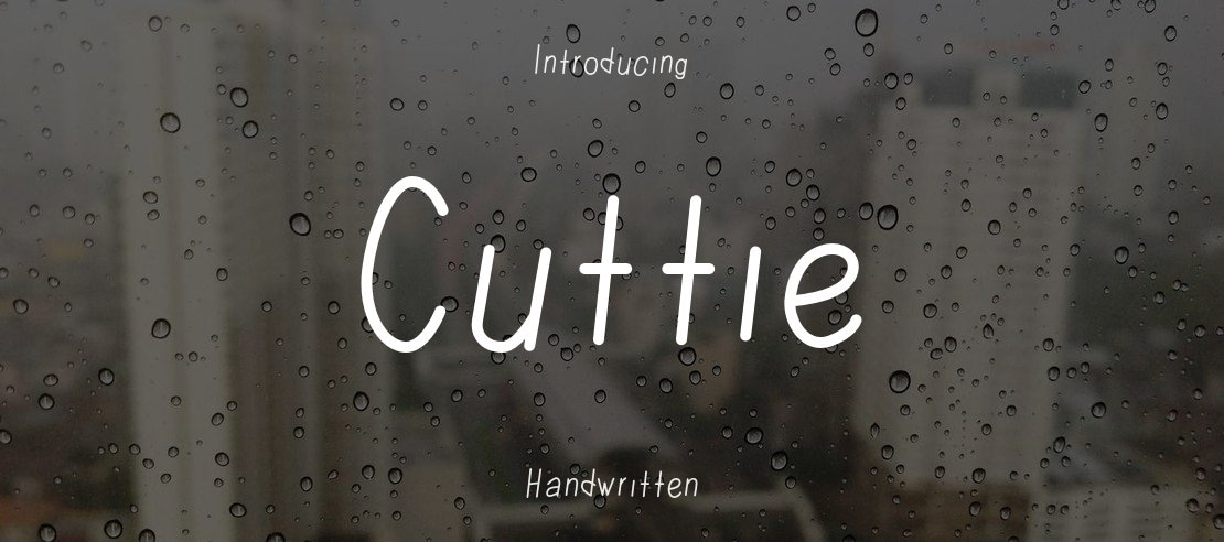 Cuttie Font