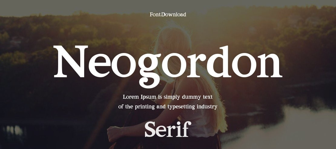 Neogordon Font