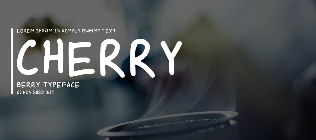 Cherry Berry Font