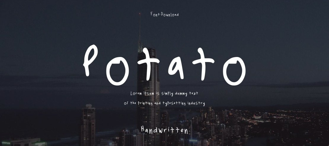 Potato Font