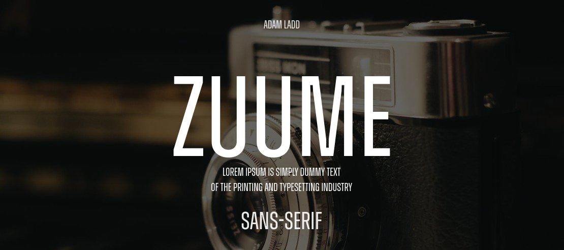 Zuume Font Family