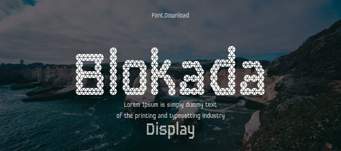 Blokada Font