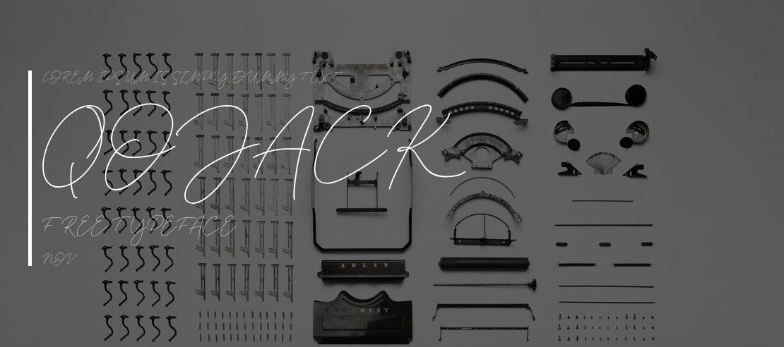 Qojack Free Font