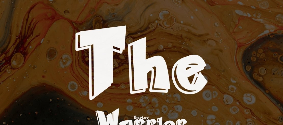 The Warrior Font