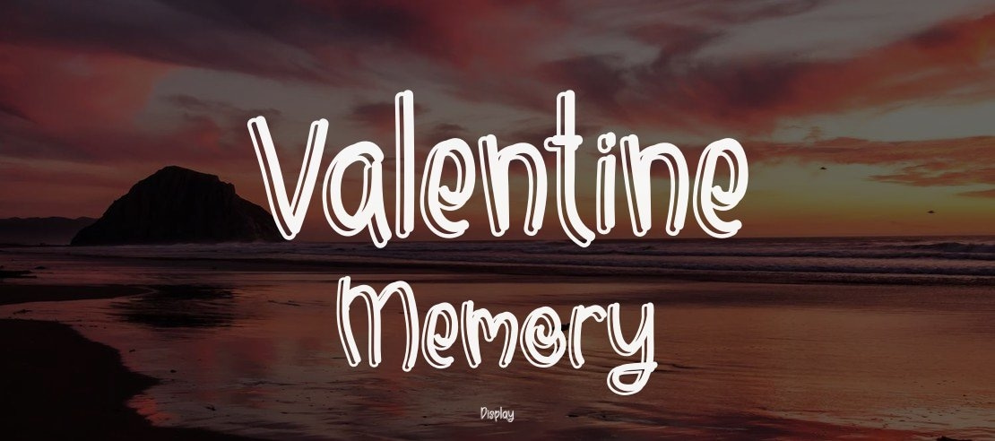 Valentine Memory Font