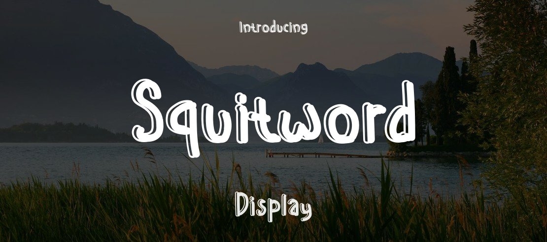 Squitword Font