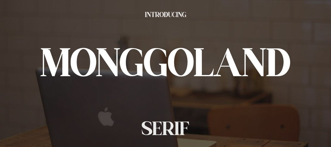 Monggoland Font