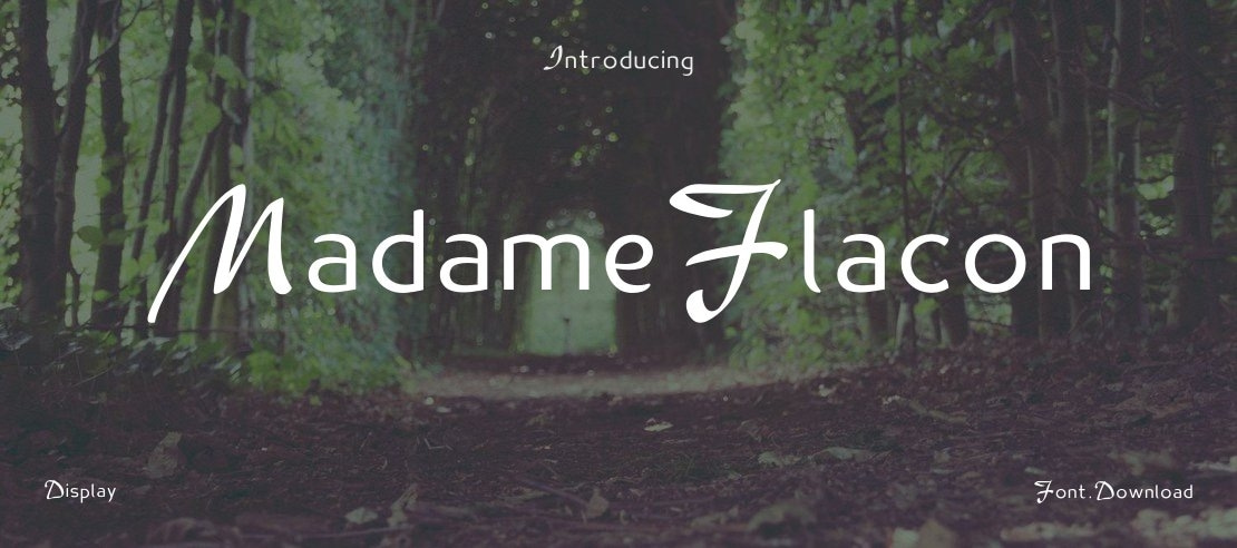 MadameFlacon Font