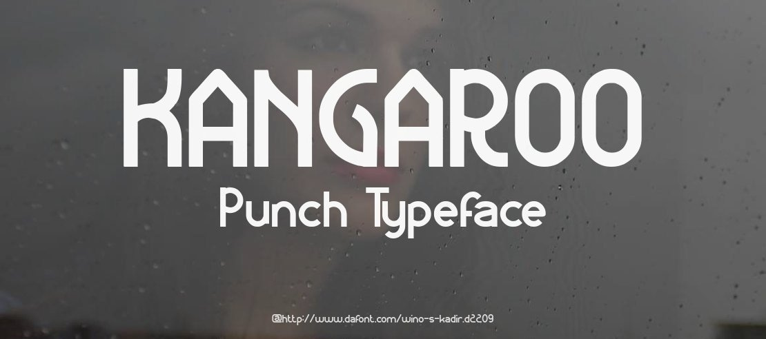 KANGAROO Punch Font Family