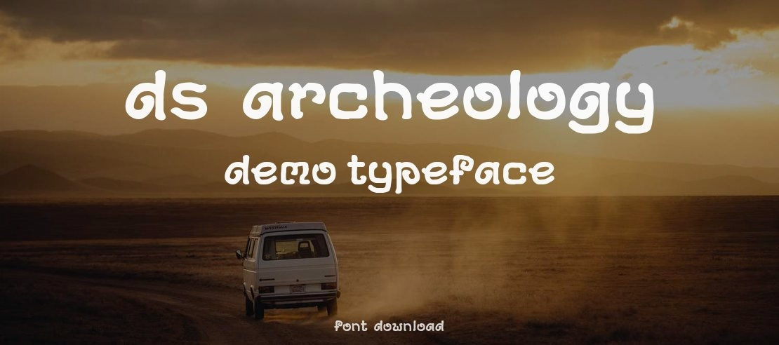 DS-Archeology Demo Font