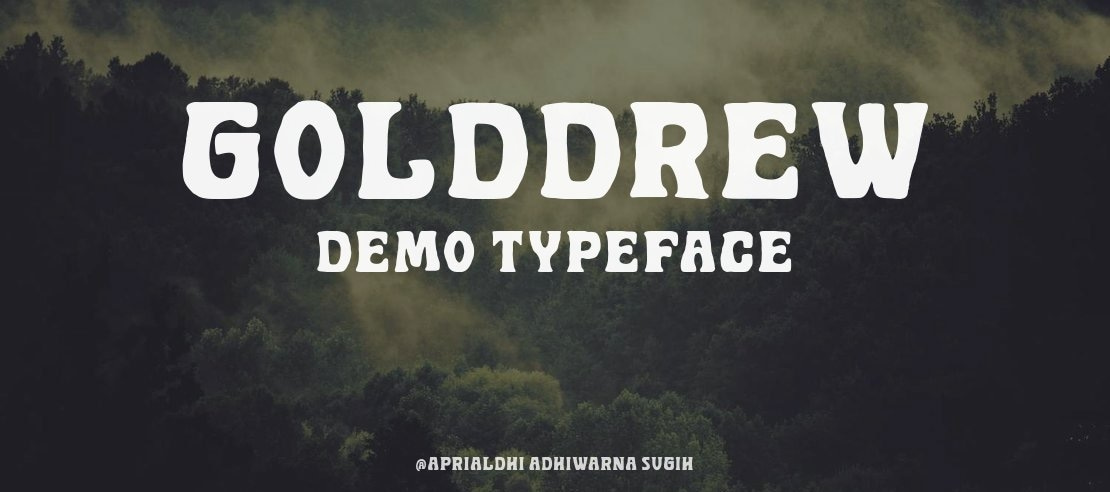 Golddrew DEMO Font